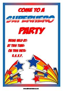 Superhero party